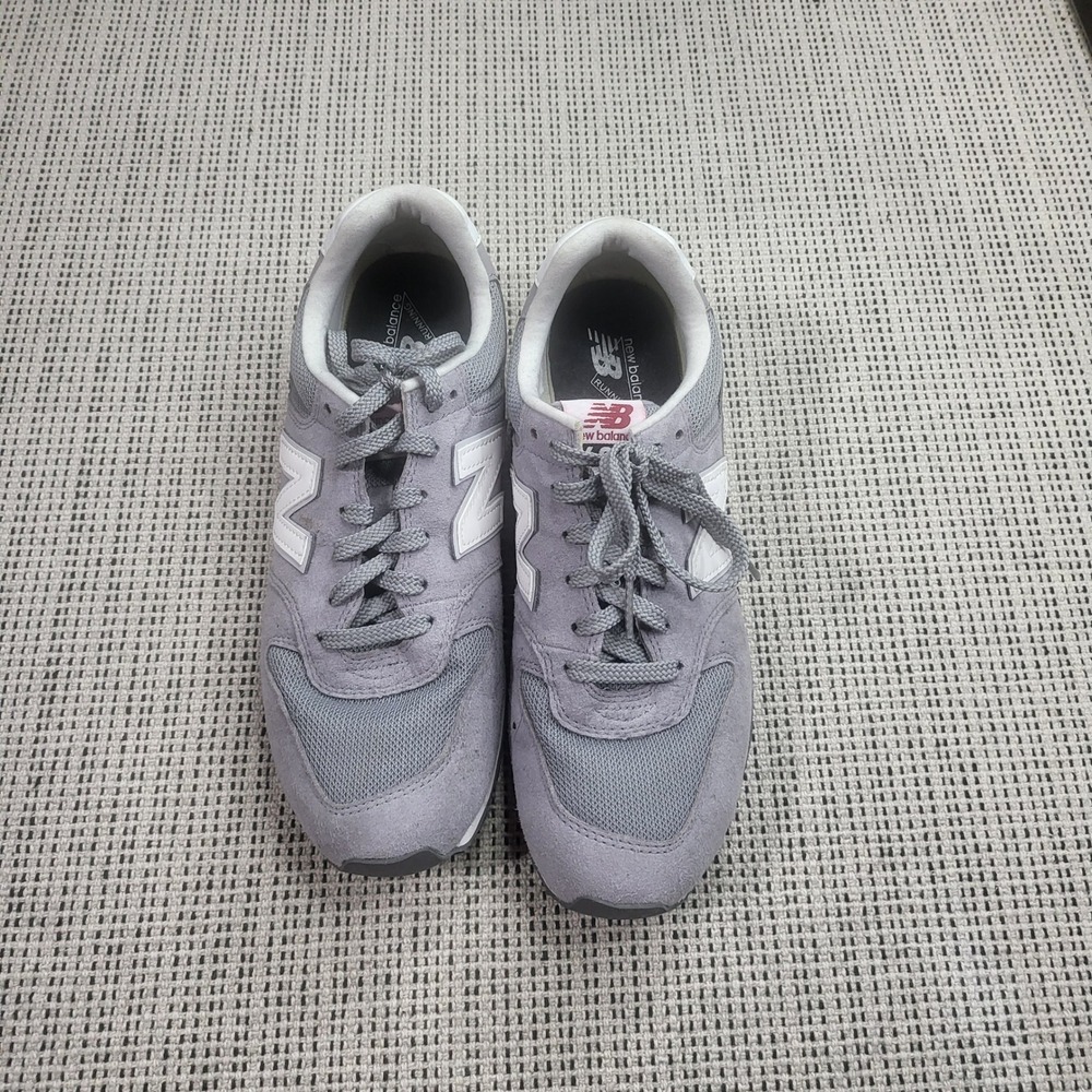 New Balance Sneaker Womens 8.5 Grey WL696HS 696 Running Suede Mesh Low Top Shoes